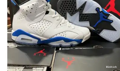Jordan Blue 384664-107 6 Sport Retro 0625